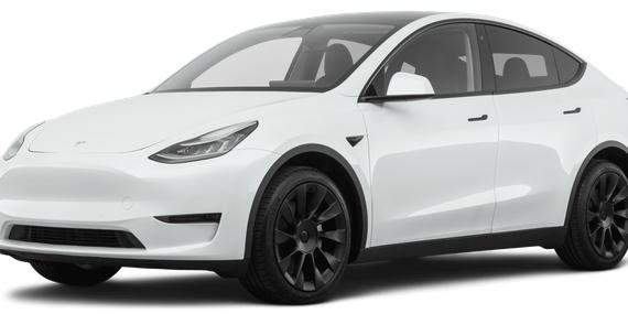 TESLA MODEL Y 2020 5YJYGDEF1LF014739 image